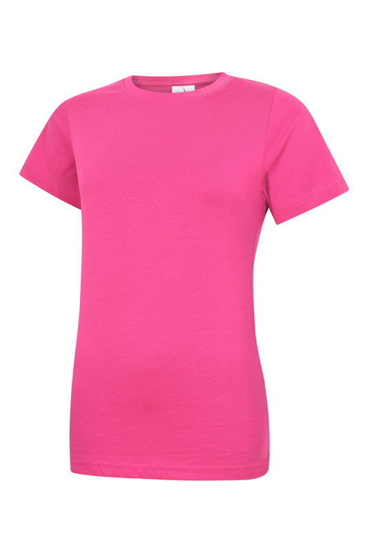UC318 Hot Pink Ladies Classic T-Shirt