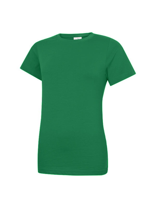UC318 Kelly Green Ladies Classic T-Shirt UC318 Kelly Green Ladies Classic T-Shirt
