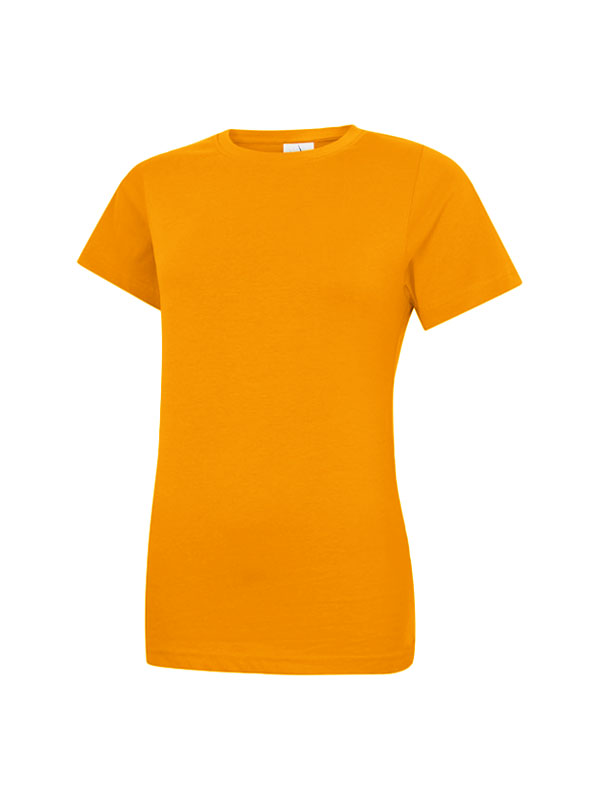 UC318 Orange Ladies Classic T-Shirt UC318 Orange Ladies Classic T-Shirt
