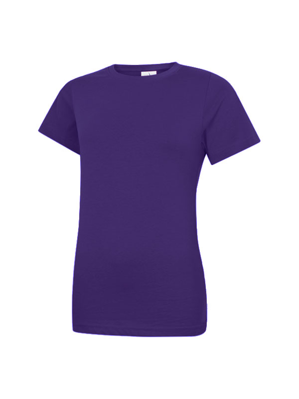 UC318 Purple Ladies Classic T-Shirt