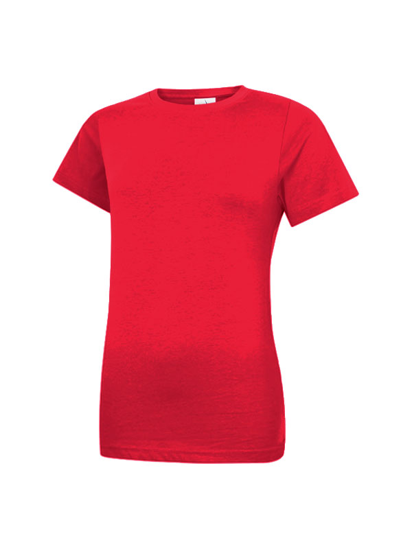 UC318 Red Ladies Classic T-Shirt UC318 Red Ladies Classic T-Shirt