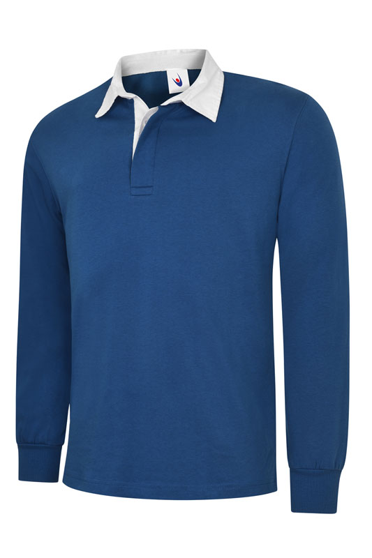 UC402 Royal Classic Rugby Shirt