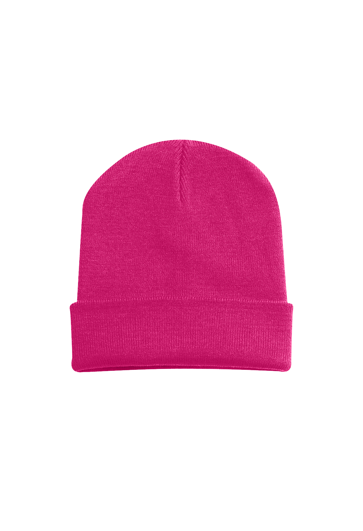 UC410 Fuchsia Heavyweight Cuffed Beanie