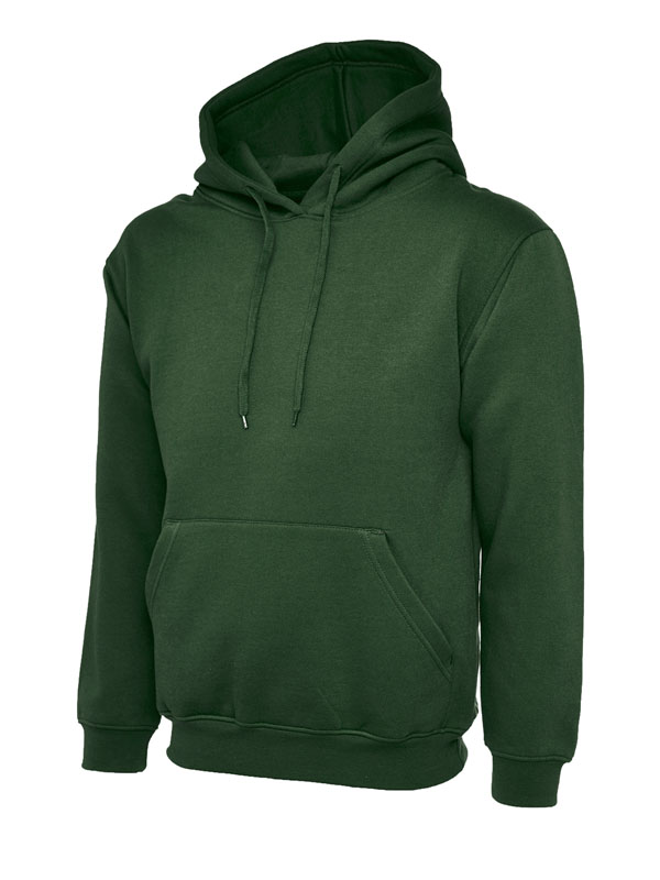 UC502 Bottle Green Classic Hooded Sweatshirt UC502 Bottle Green Classic Hooded Sweatshirt