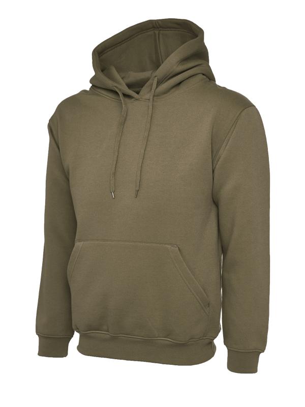 UC502 Military Green Classic Hooded Sweatshirt UC502 Military Green Classic Hooded Sweatshirt