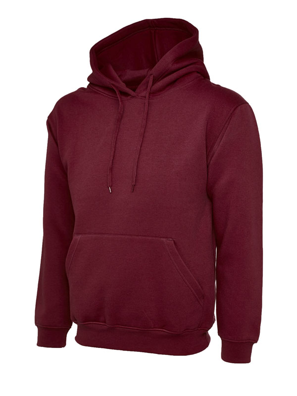 UC502 Maroon Classic Hooded Sweatshirt UC502 Maroon Classic Hooded Sweatshirt