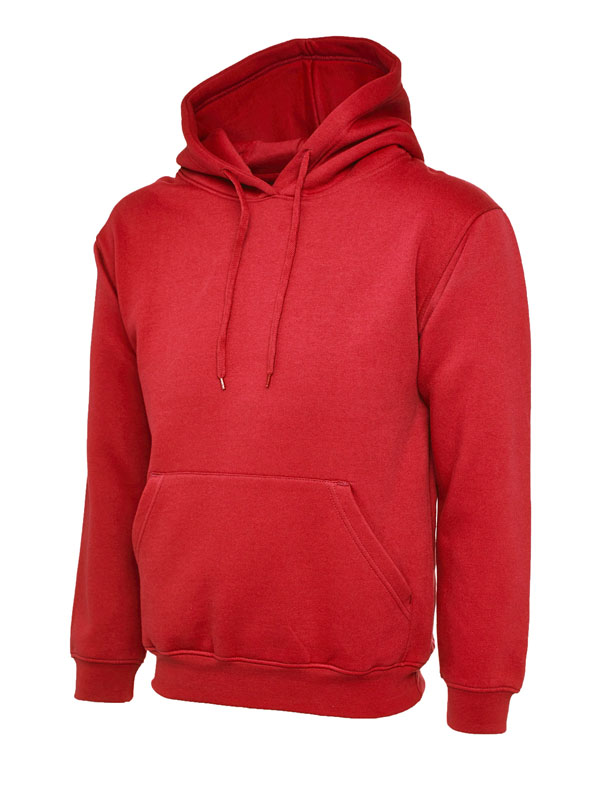 UC502 Red Classic Hooded Sweatshirt UC502 Red Classic Hooded Sweatshirt