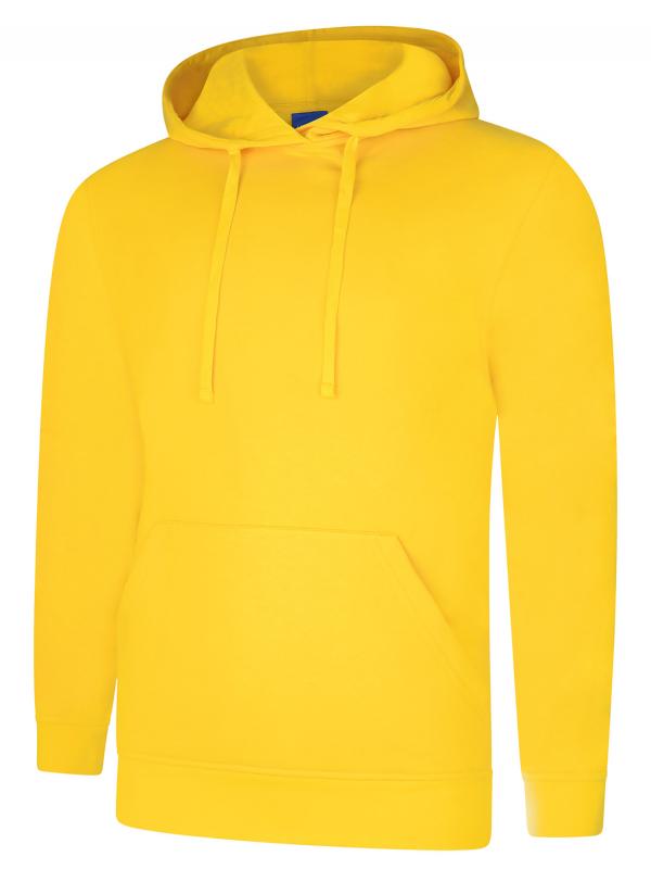 UC509 Yellow Deluxe Hooded Sweatshirt