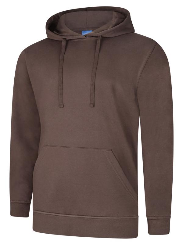 UC509 Brown Deluxe Hooded Sweatshirt UC509 Brown Deluxe Hooded Sweatshirt
