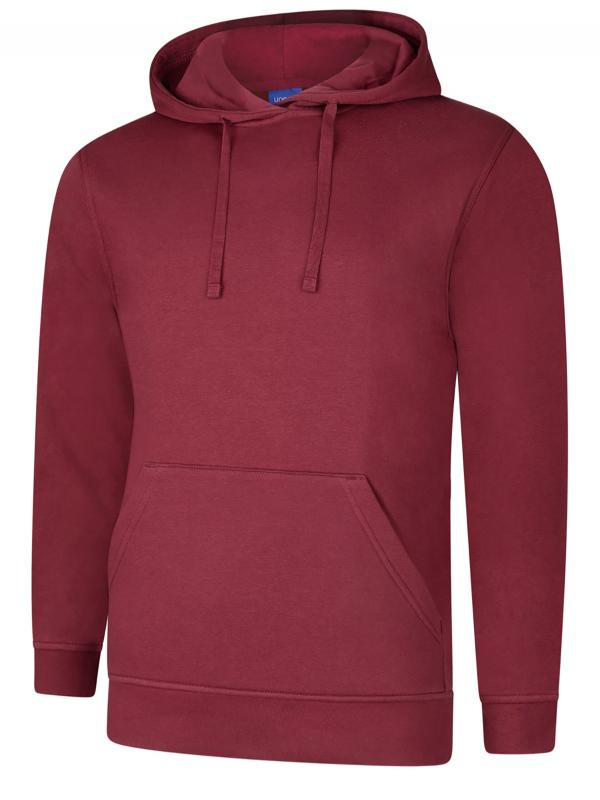 UC509 Maroon Deluxe Hooded Sweatshirt UC509 Maroon Deluxe Hooded Sweatshirt
