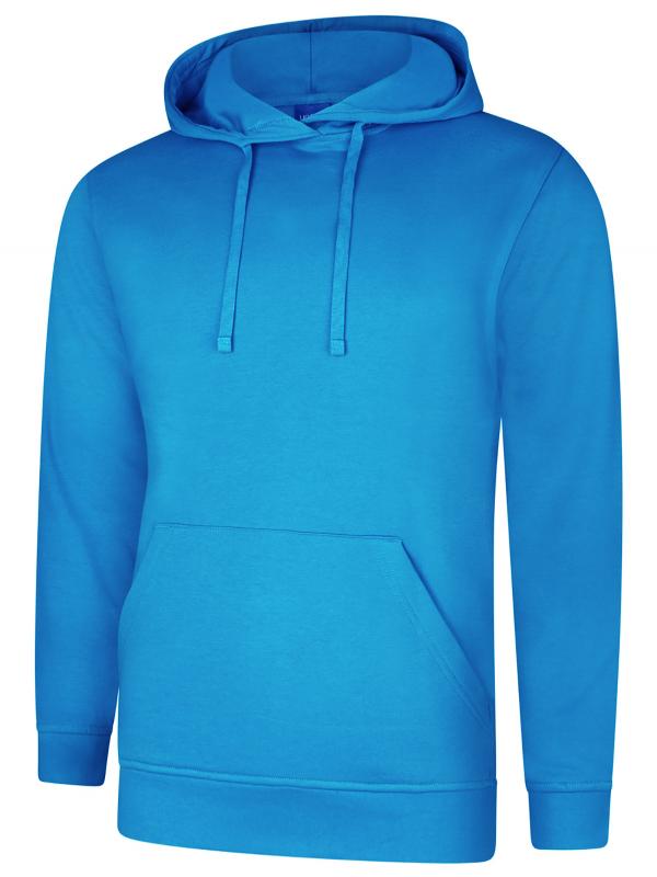 UC509 Reef Blue Deluxe Hooded Sweatshirt UC509 Reef Blue Deluxe Hooded Sweatshirt