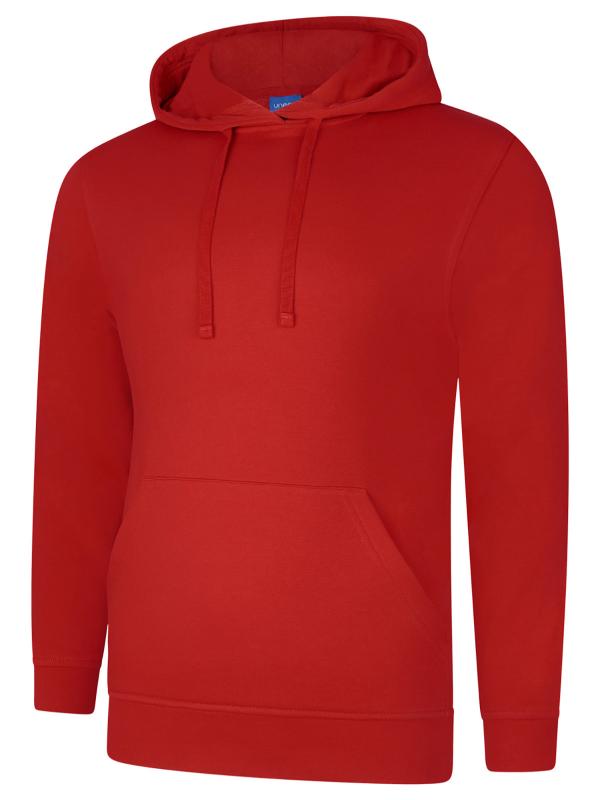UC509 Sizzling Red Deluxe Hooded Sweatshirt