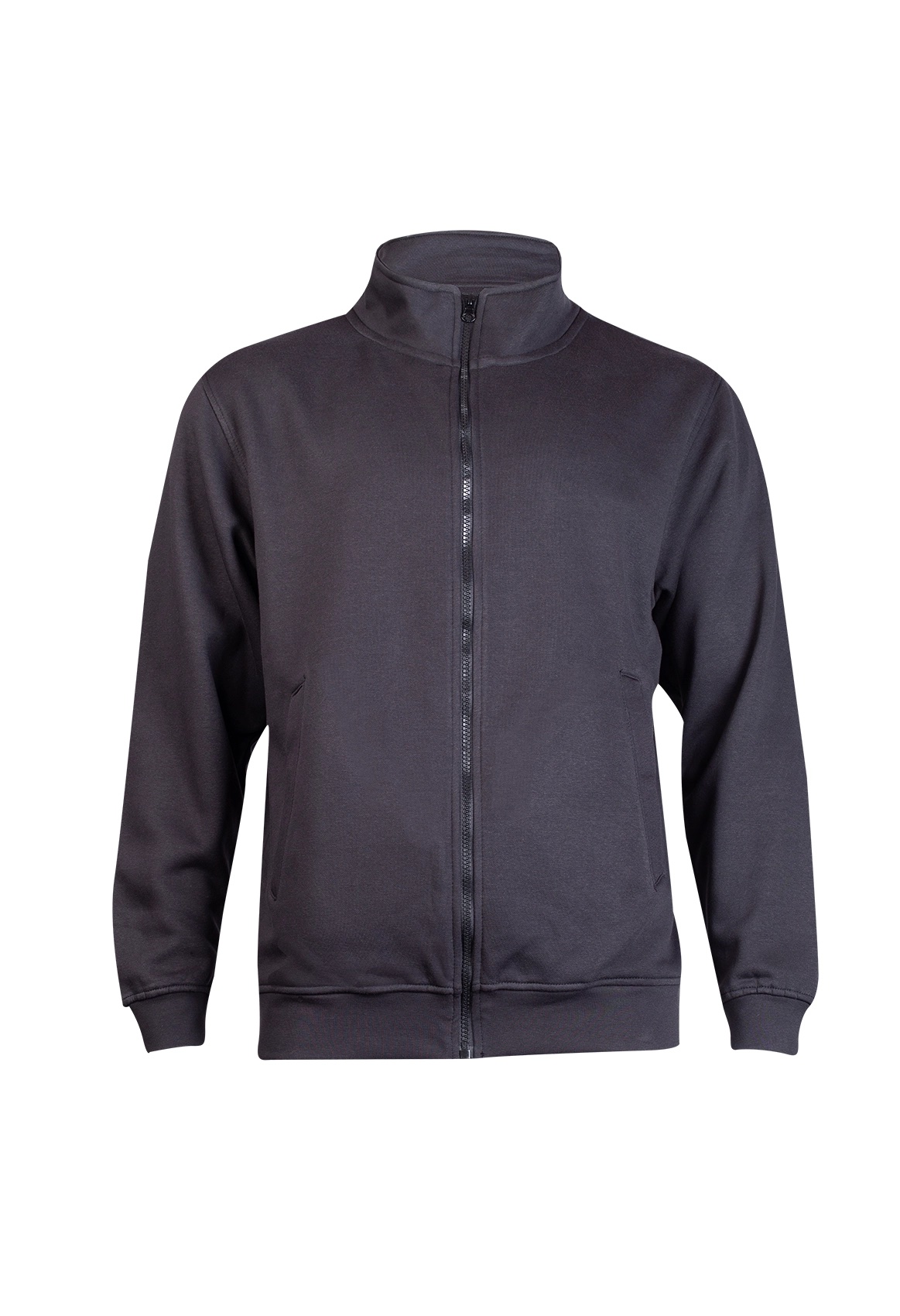 UC212 Black Deluxe Unisex Sweat Jacket