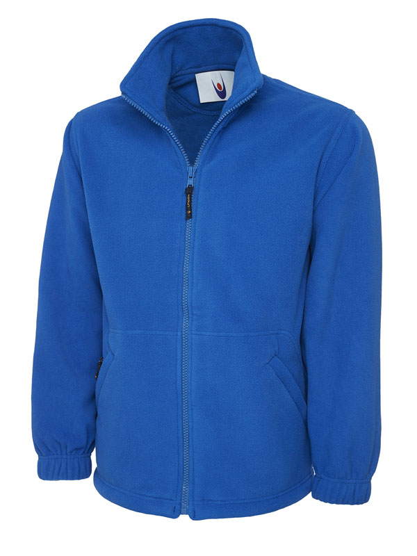 UC601 Royal Heavyweight Full Zip Fleece Jacket UC601 Royal Heavyweight Full Zip Fleece Jacket
