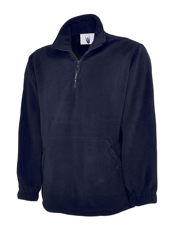 UC602 Navy Classic 1/4 Zip Fleece Jacket UC602 Navy Classic 1/4 Zip Fleece Jacket