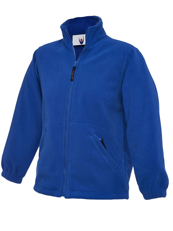 UC603 Royal Childrens Classic Full Zip Fleece Jacket UC603 Royal Childrens Classic Full Zip Fleece Jacket