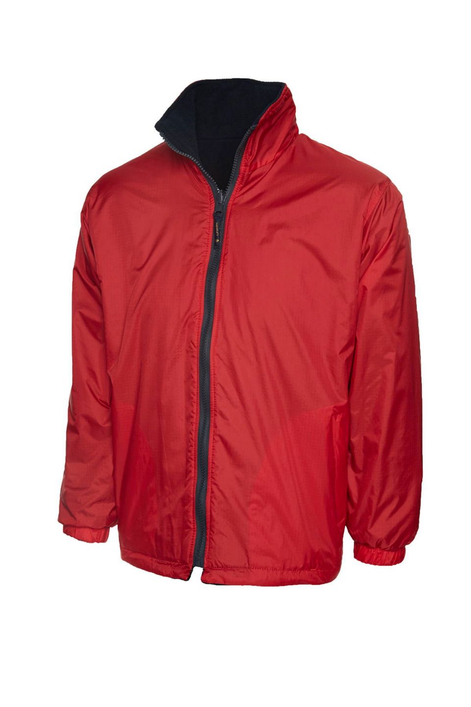 UC606 Red/Navy Childrens Reversible Fleece Jacket UC606 Red/Navy Childrens Reversible Fleece Jacket