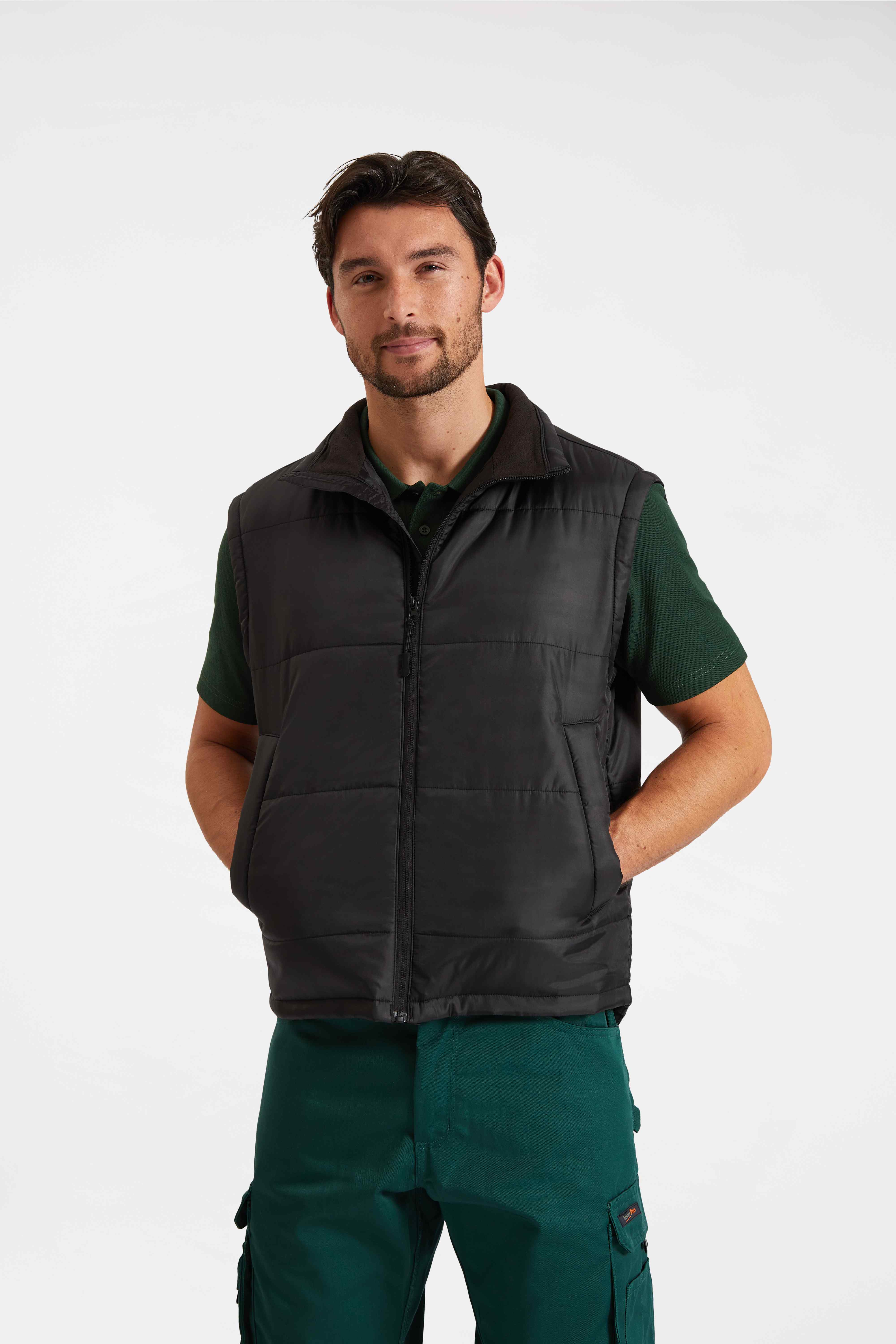 UC619 Navy Padded Bodywarmer