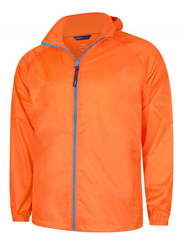 UC630 Fiery Orange/Surf Blue Active Jacket
