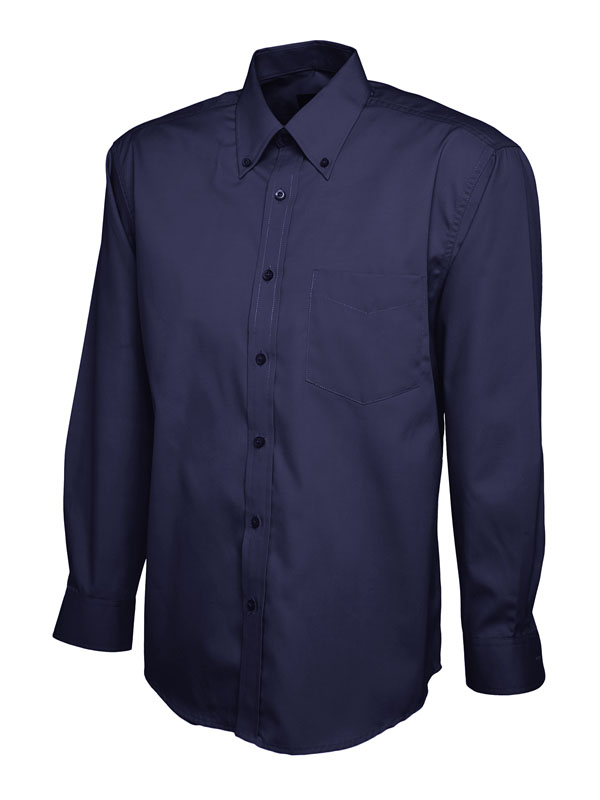 UC701 Navy Mens Pinpoint Oxford Full Sleeve Shirt
