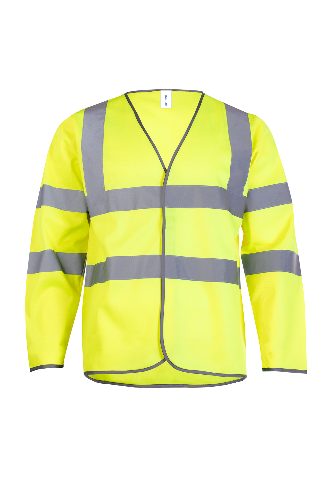 UC802 Yellow Long Sleeve Hi Vis Safety Waistcoat UC802 Yellow Long Sleeve Hi Vis Safety Waistcoat