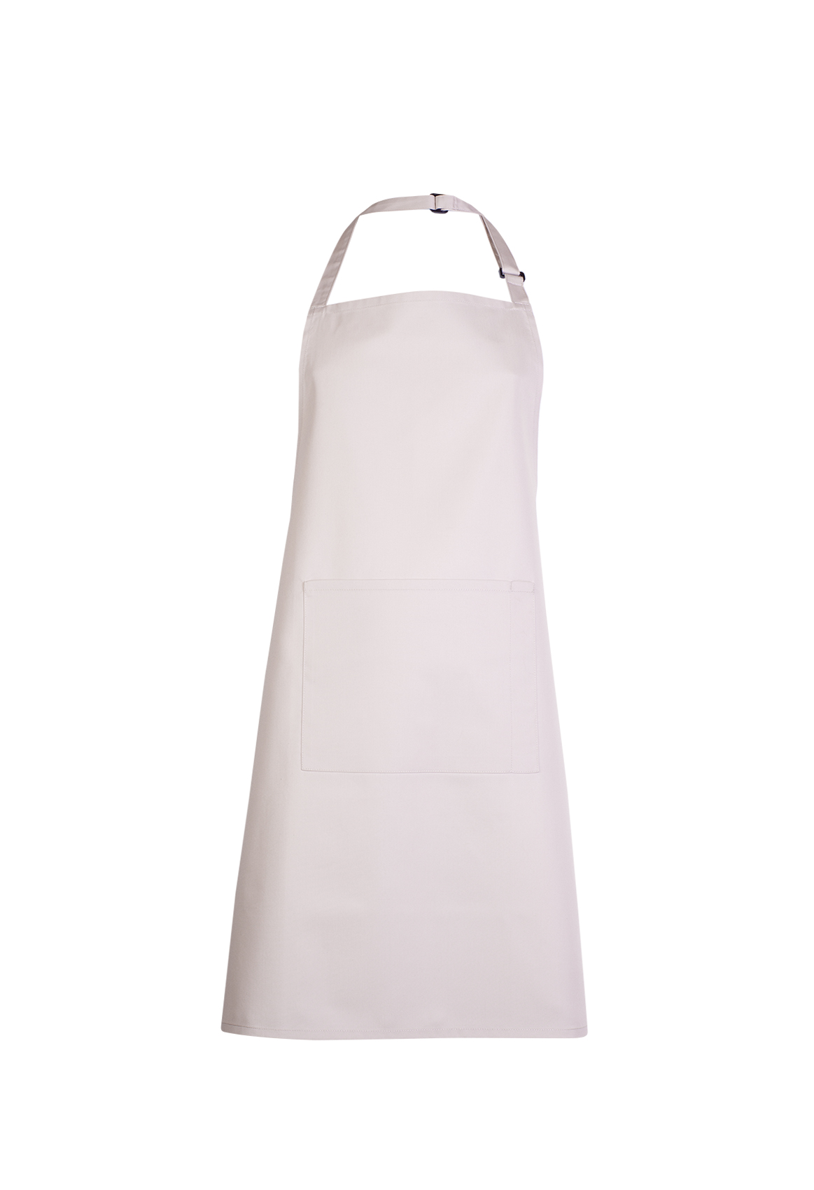 UC940 Natural Bib Apron with Pocket