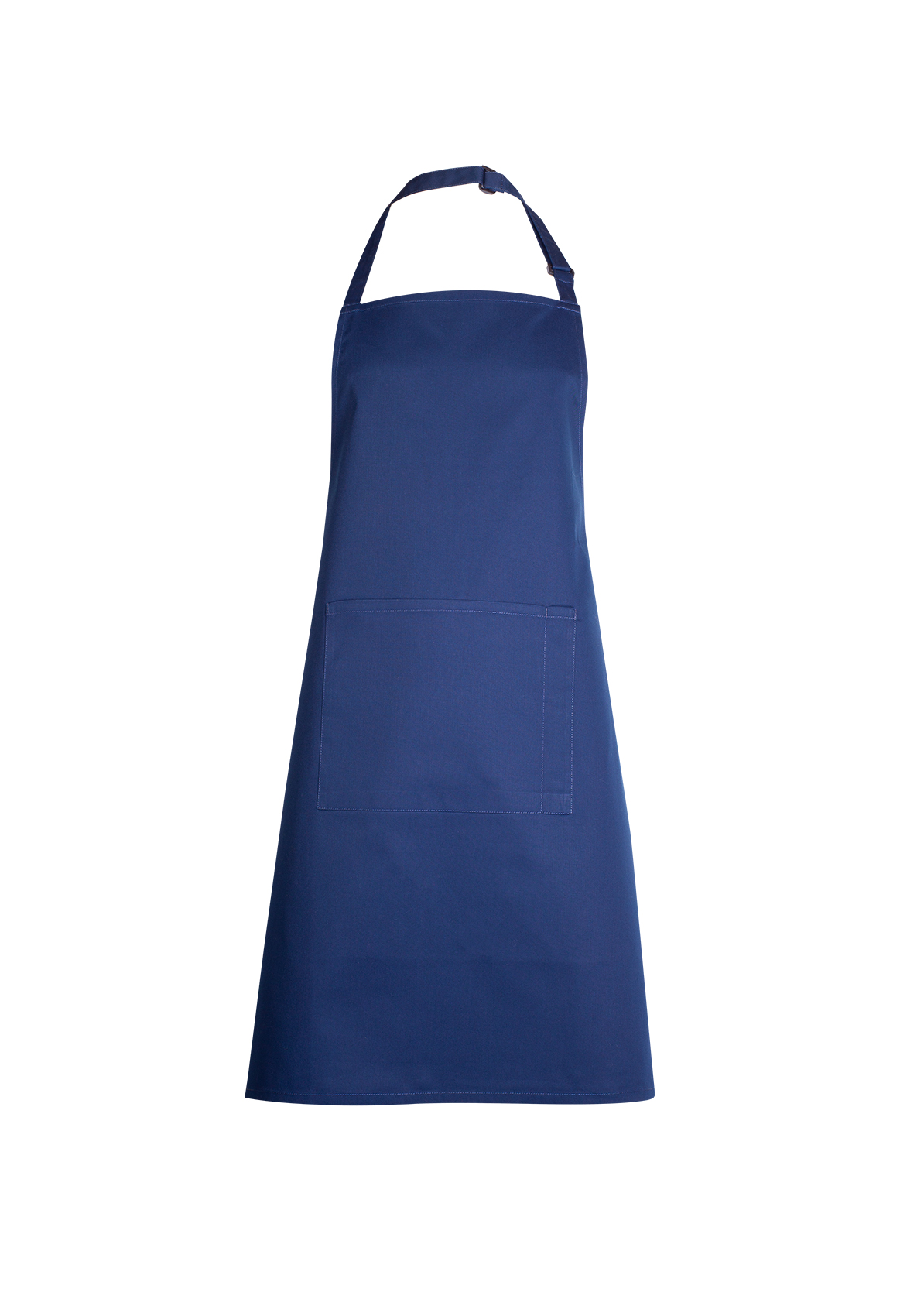 UC940 Navy Bib Apron with Pocket
