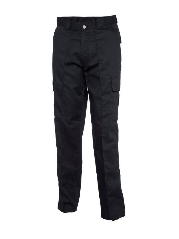 UC902S Black Cargo Trouser Short