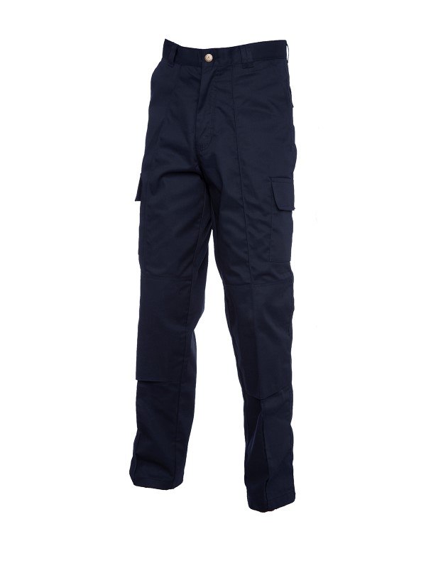 UC904L Navy Cargo Trouser with Knee Pad Pockets Long UC904L Navy Cargo Trouser with Knee Pad Pockets Long