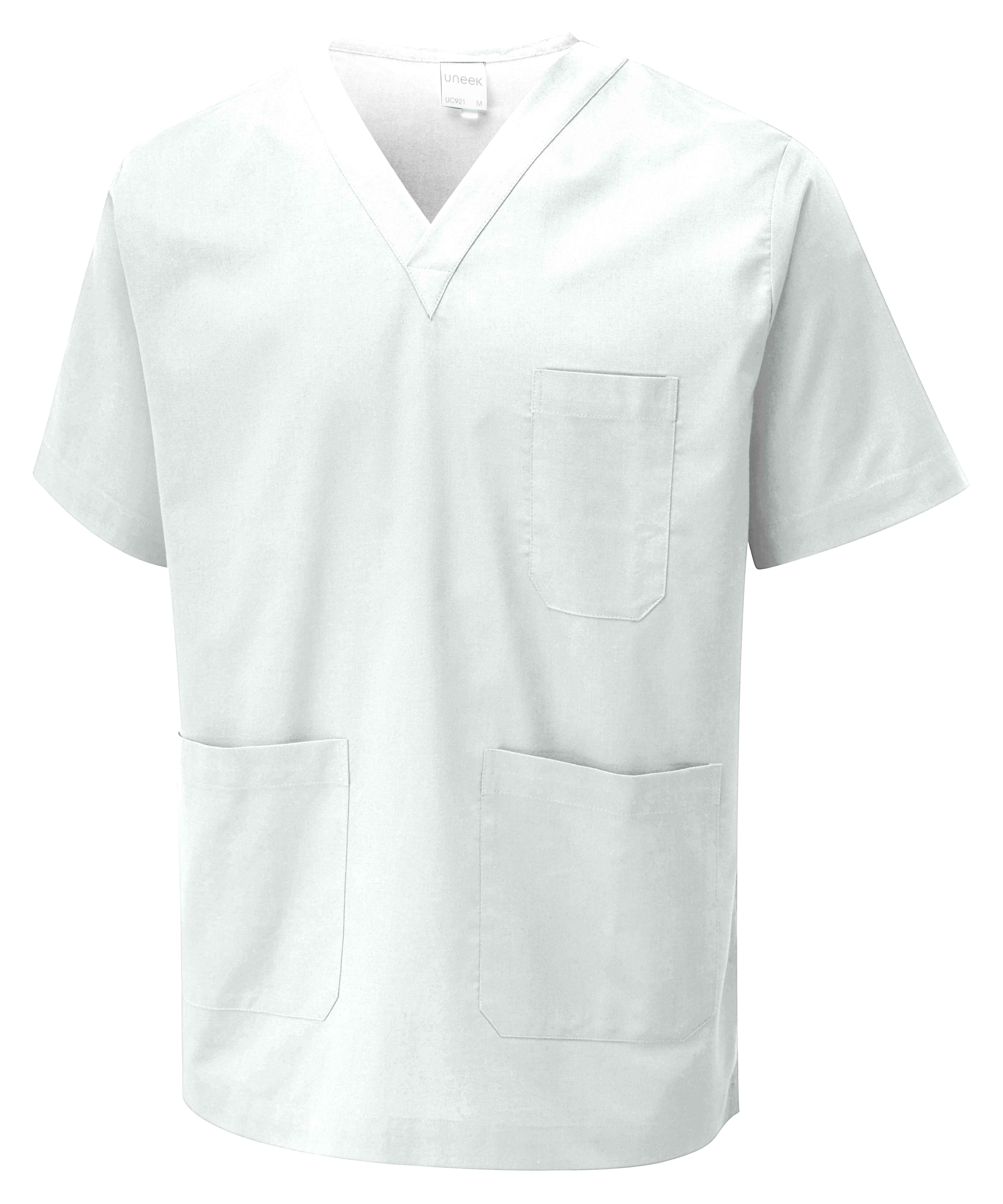 UC921 White Scrub Tunic
