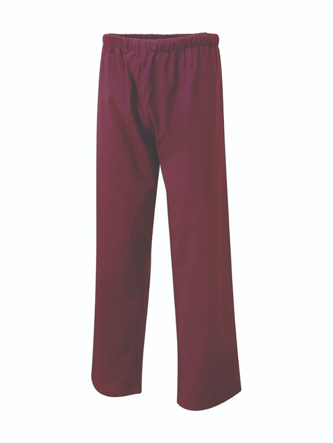 UC922 Maroon Scrub Trouser