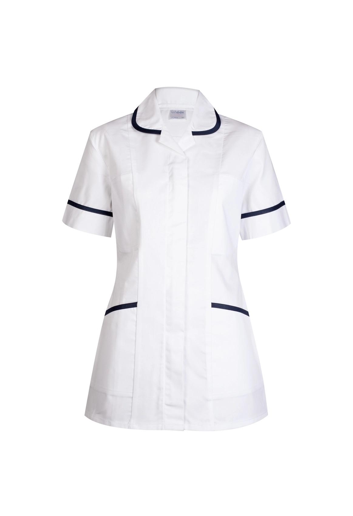 UC923 White Ladies Heavyweight Tunic