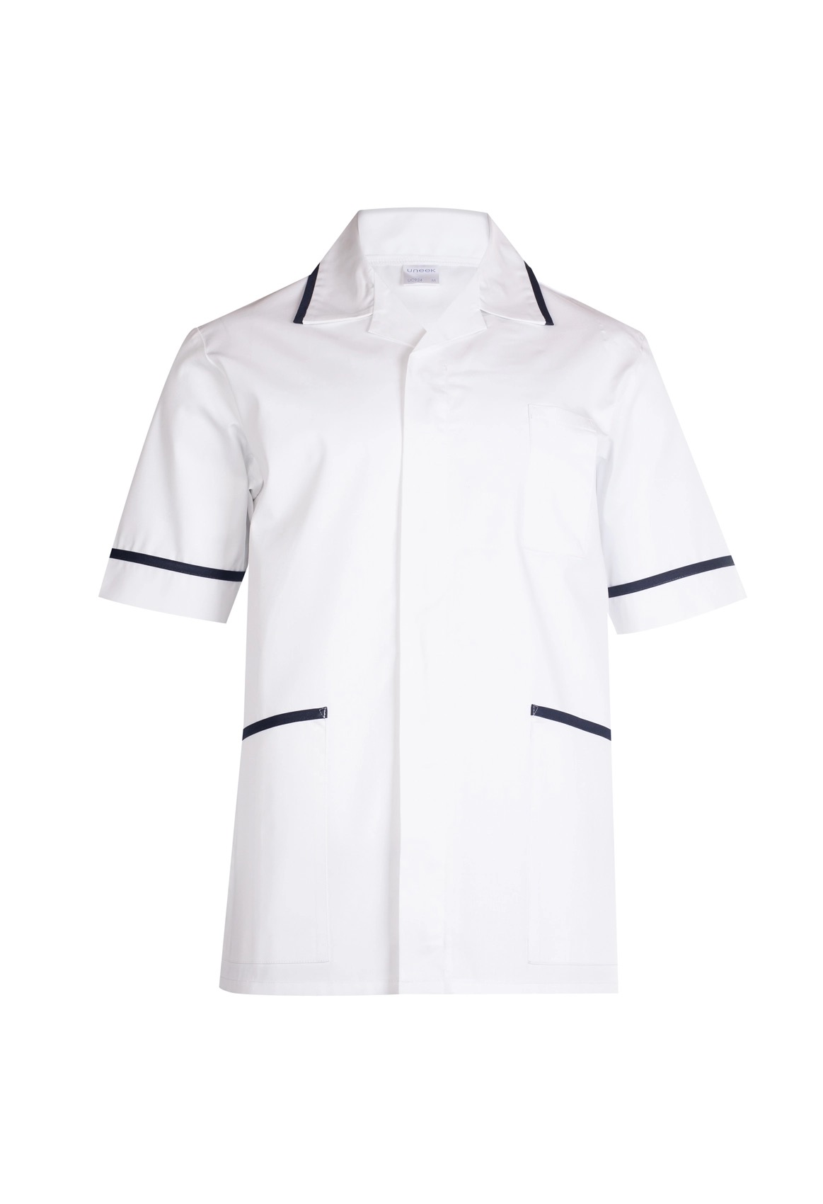 UC924 White Mens Heavyweight Tunic