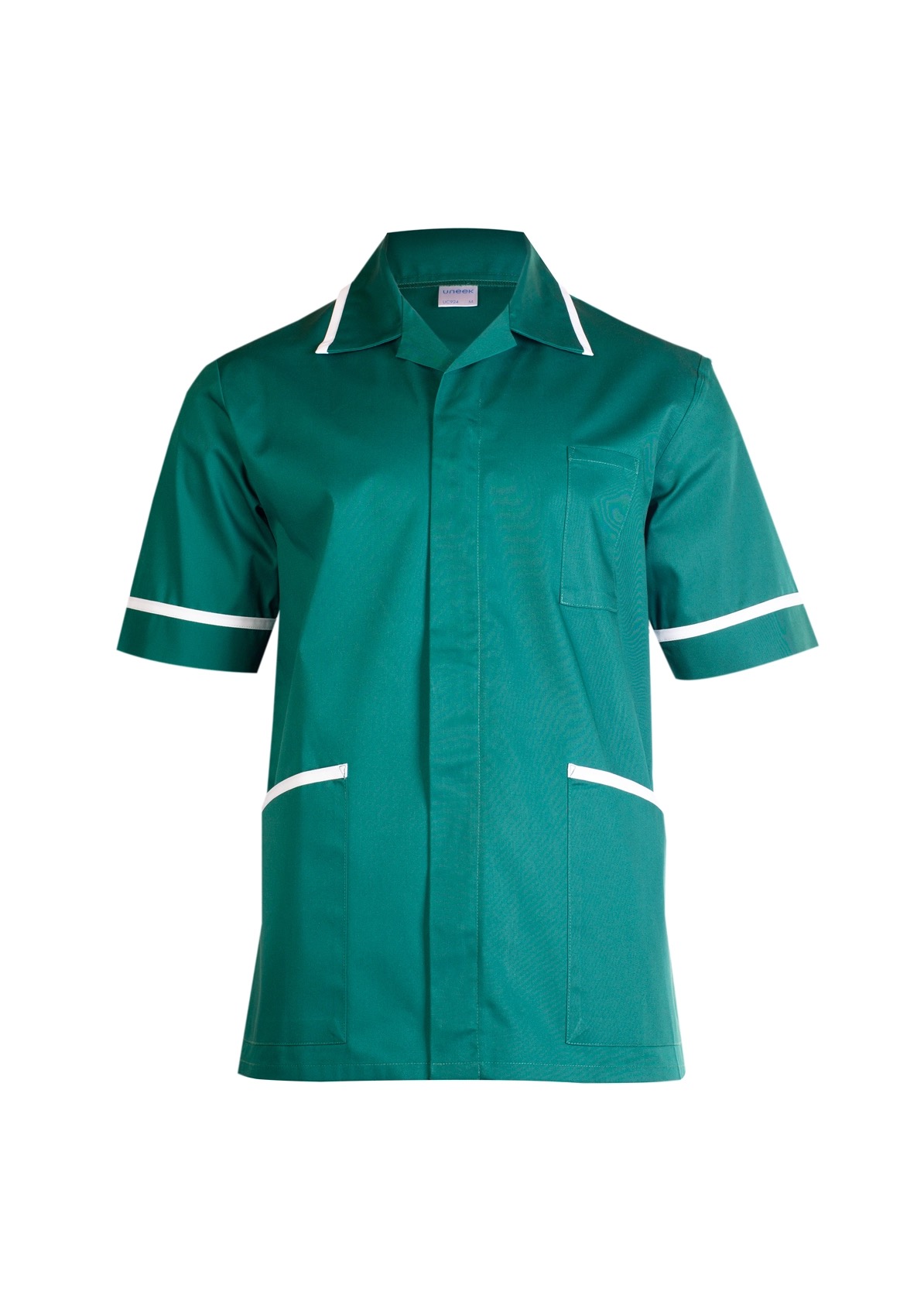 UC924 Bottle Green Mens Heavyweight Tunic