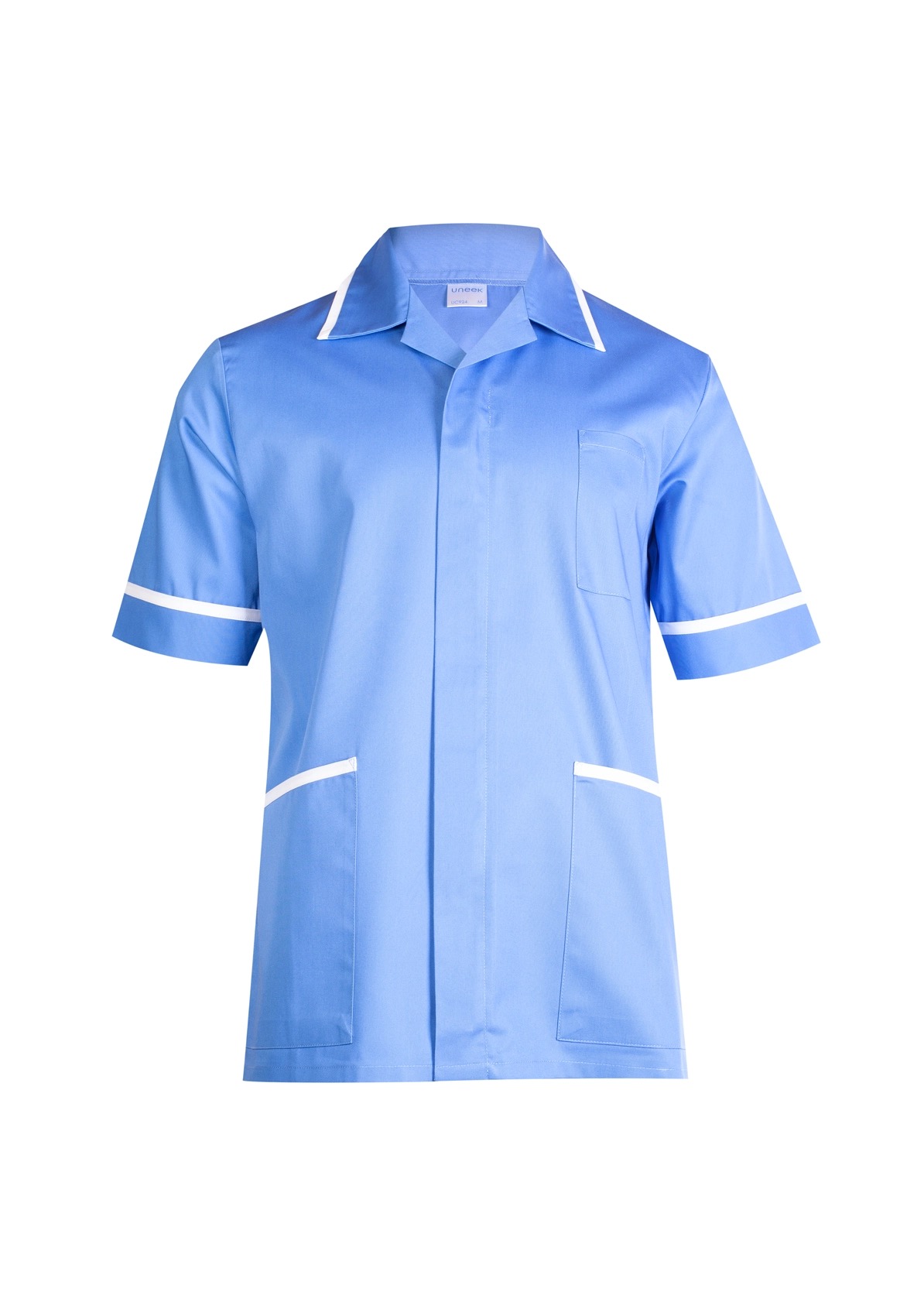 UC924 Hospital Blue Mens Heavyweight Tunic