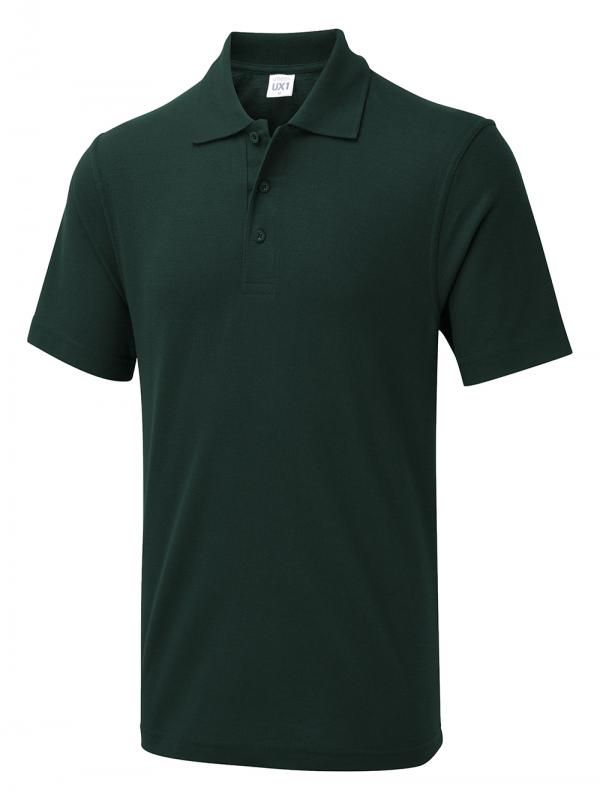 UX1 Bottle Green The UX Polo