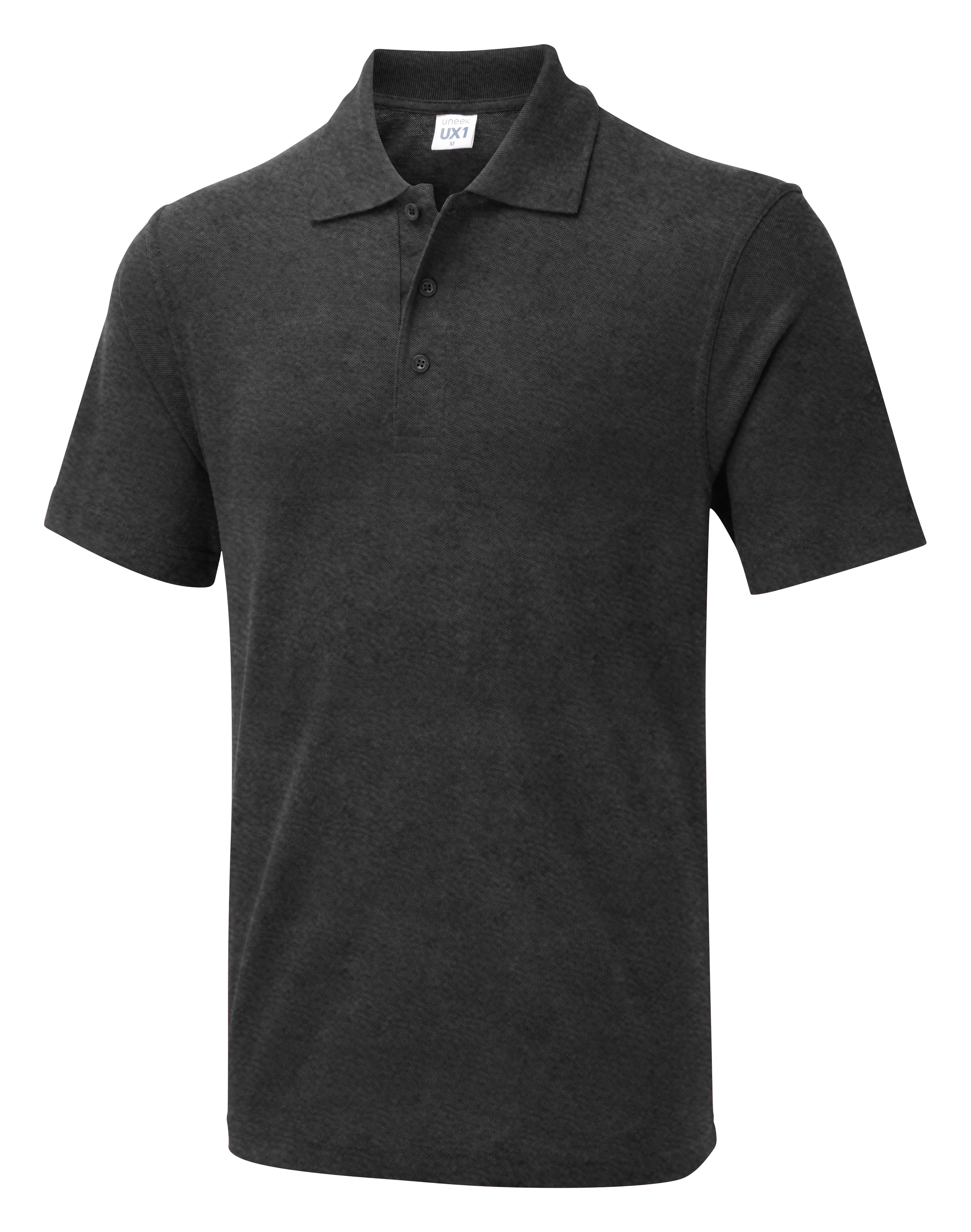 UX1 Charcoal The UX Polo