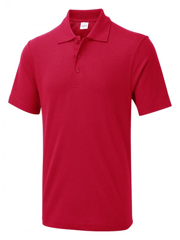 UX1 Red The UX Polo