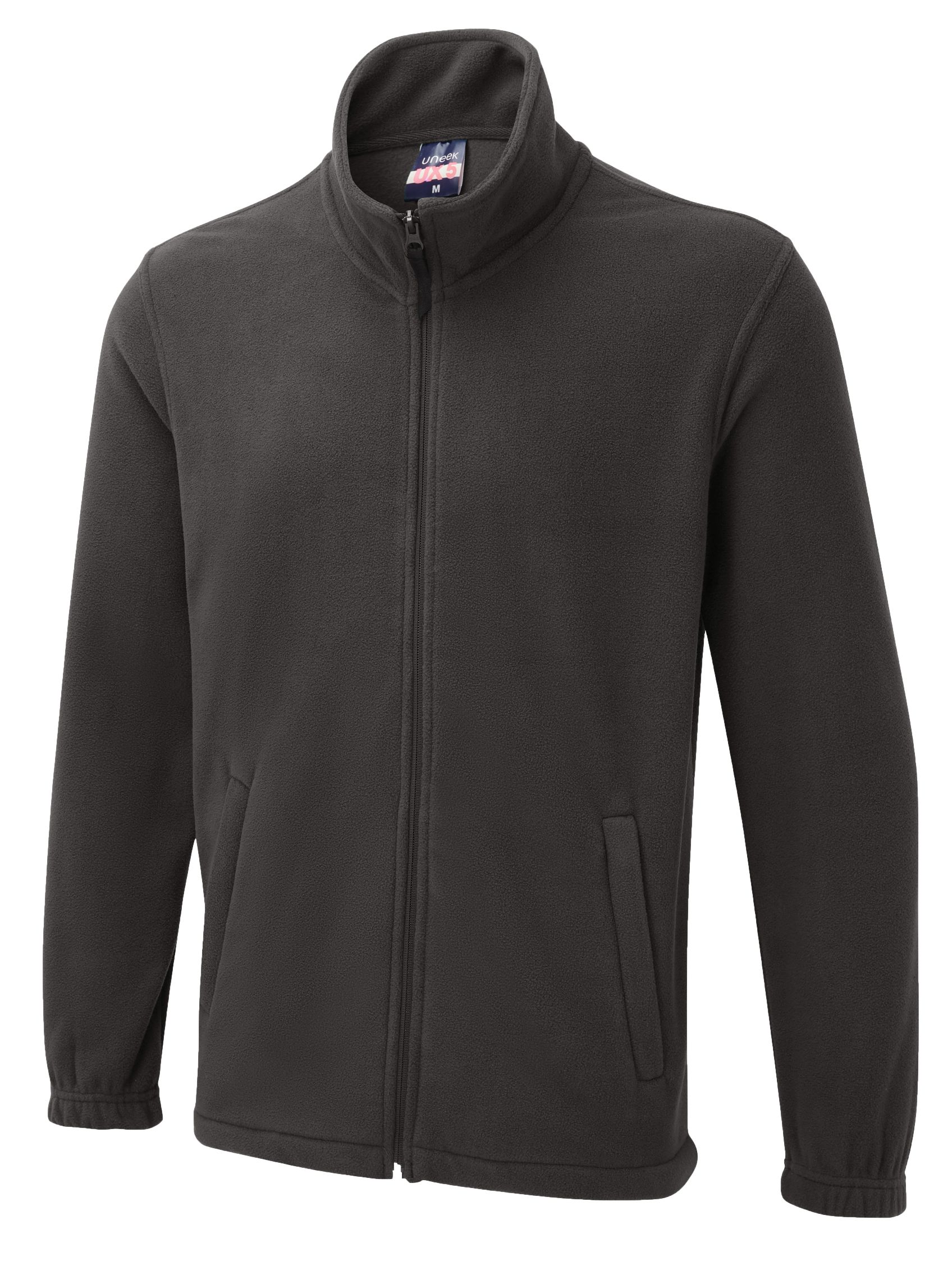 UX5 Charcoal The UX Full Zip Fleece UX5 Charcoal The UX Full Zip Fleece