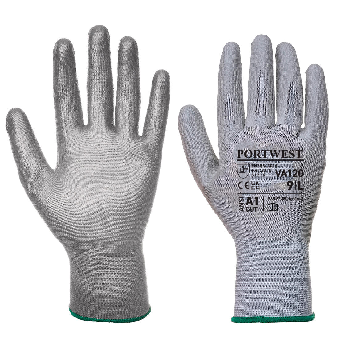 VA120 Vending PU Palm Glove Grey