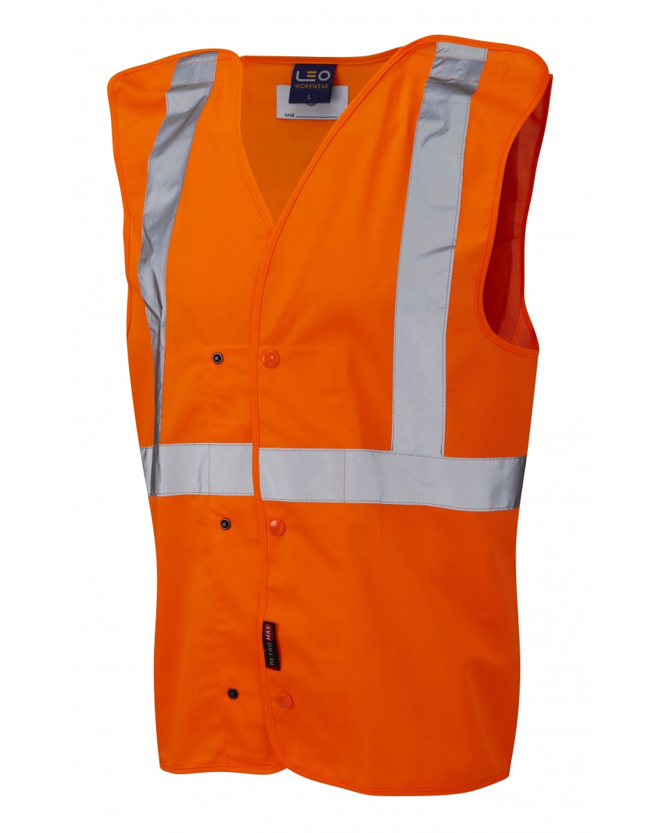 CHAPELTON ISO 20471 Underground Waistcoat HV ORANGE