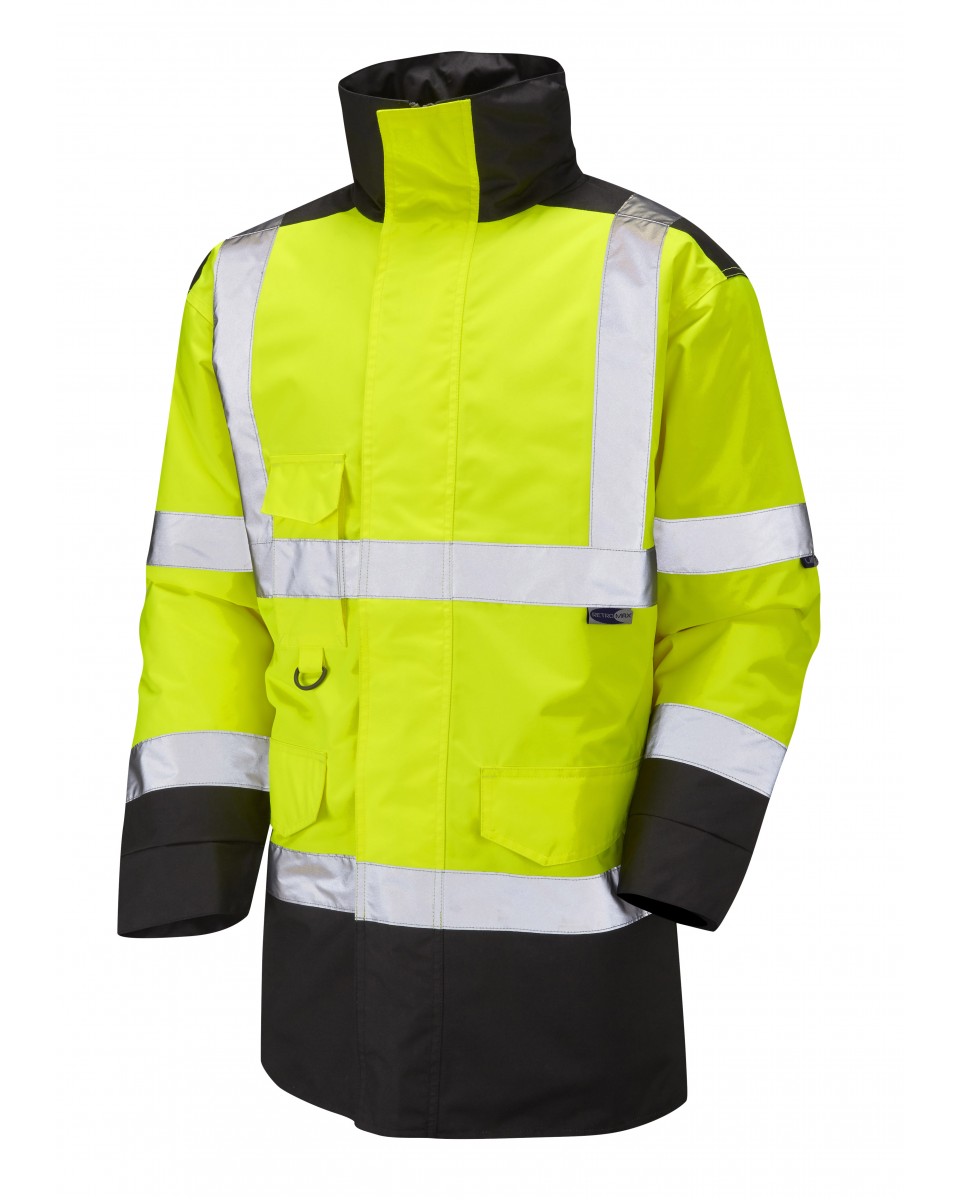 TAWSTOCK ISO 20471 Cl 3 Anorak HV YELLOW/BLACK