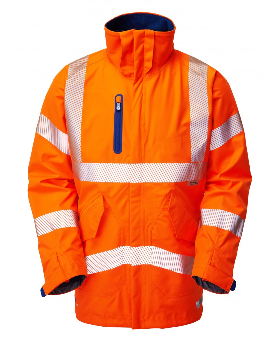 MARISCO ISO 20471 Cl 3 High Performance Waterproof Anorak HV ORANGE