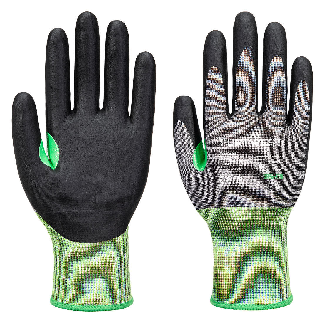 A636 CS Cut C18 Nitrile Glove Grey/Black A636 CS Cut C18 Nitrile Glove Grey/Black