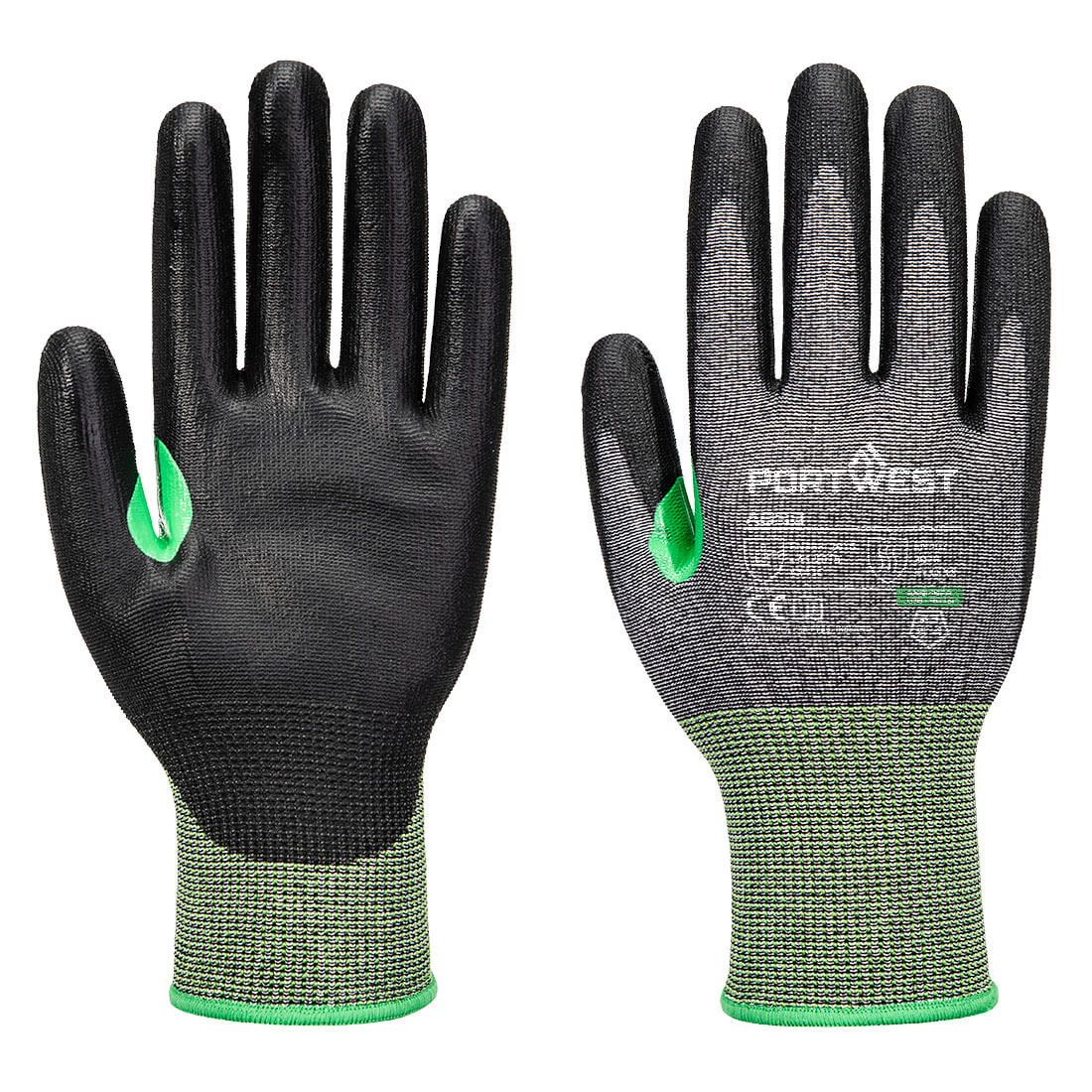 A638 CS Cut C15 PU Glove Grey/Black A638 CS Cut C15 PU Glove Grey/Black