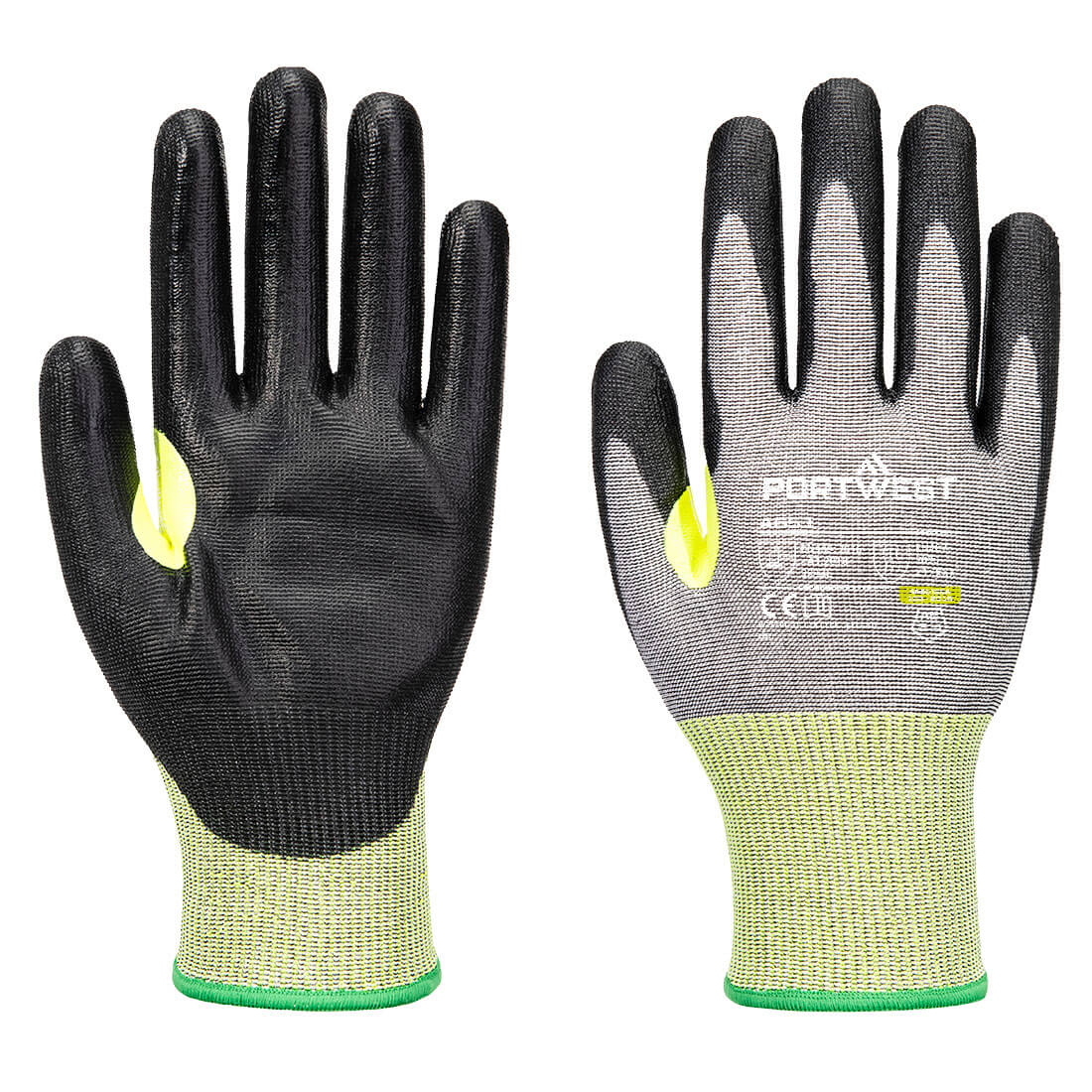 A651 CS Cut E15 PU Glove Grey/Black A651 CS Cut E15 PU Glove Grey/Black