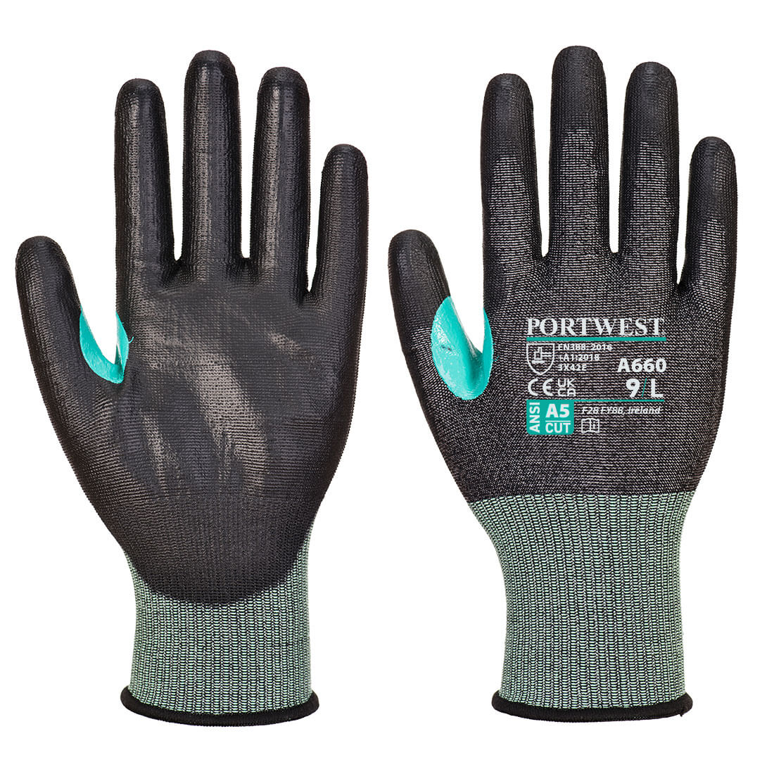 A660 CS Cut E18 PU Glove Black A660 CS Cut E18 PU Glove Black