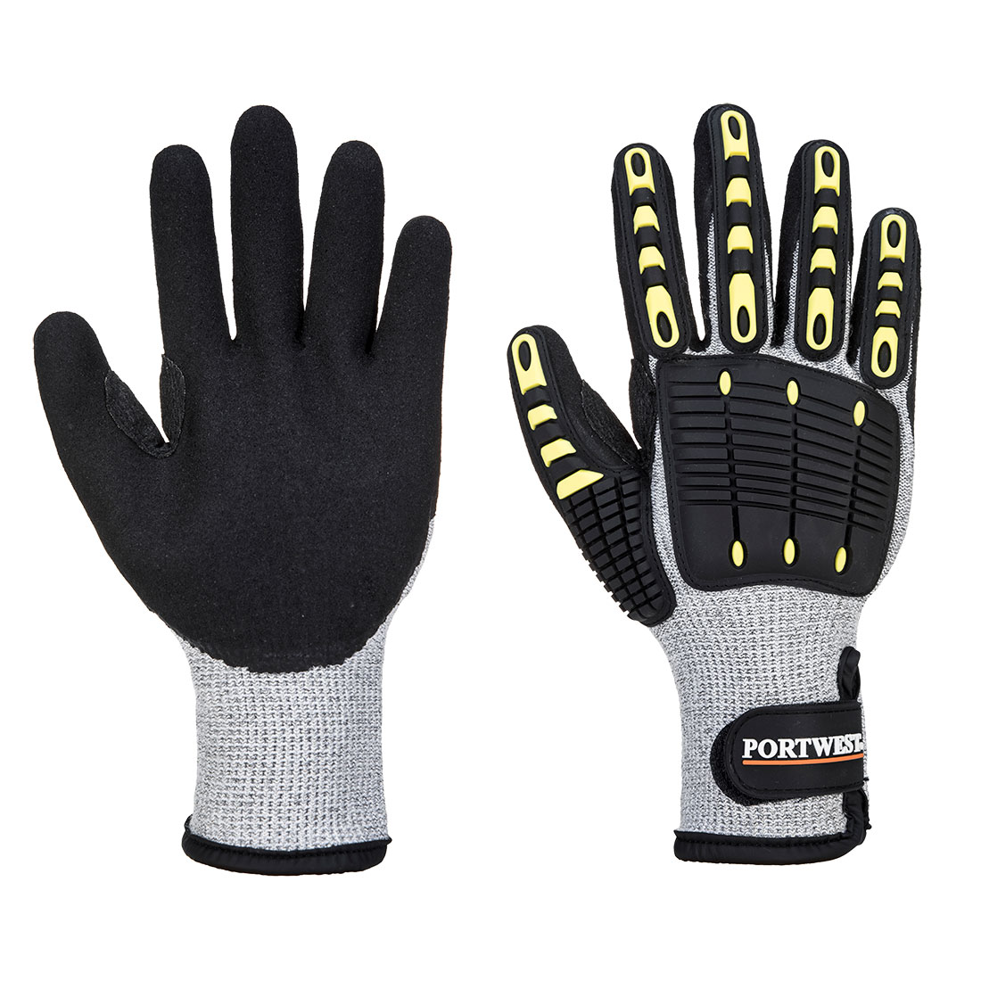 A729 Impact C13 Nitrile Foam Reinforced Palm Thermal Glove Grey/Black A729 Impact C13 Nitrile Foam Reinforced Palm Thermal Glove Grey/Black