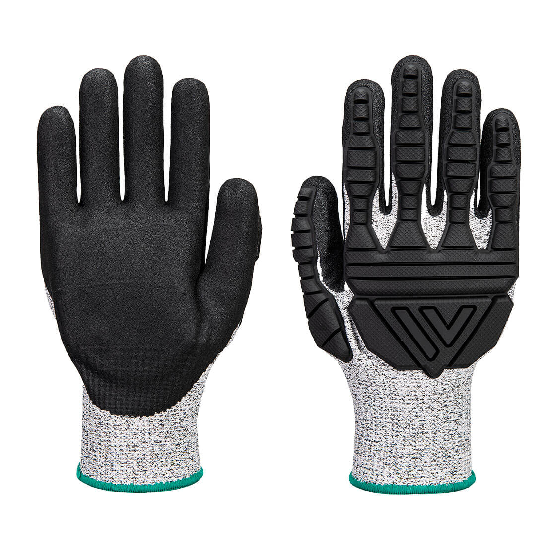 A723 Impact C13 Nitrile Foam TPV Reinforced Palm Glove Grey/Black A723 Impact C13 Nitrile Foam TPV Reinforced Palm Glove Grey/Black