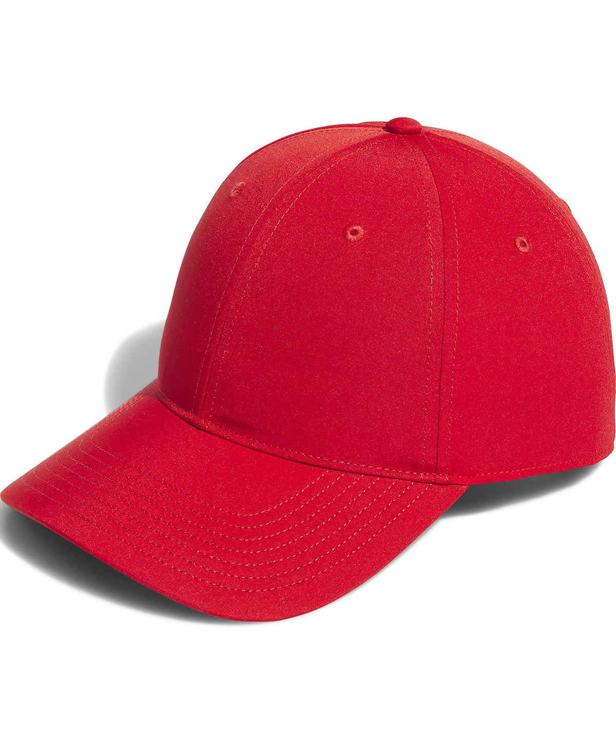 JM7107, KC3710, JM7106 6-panel core cap Red
